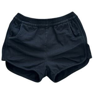 HANNA ANDERSSON Girls Black Cotton Shorts Size 130cm US 8